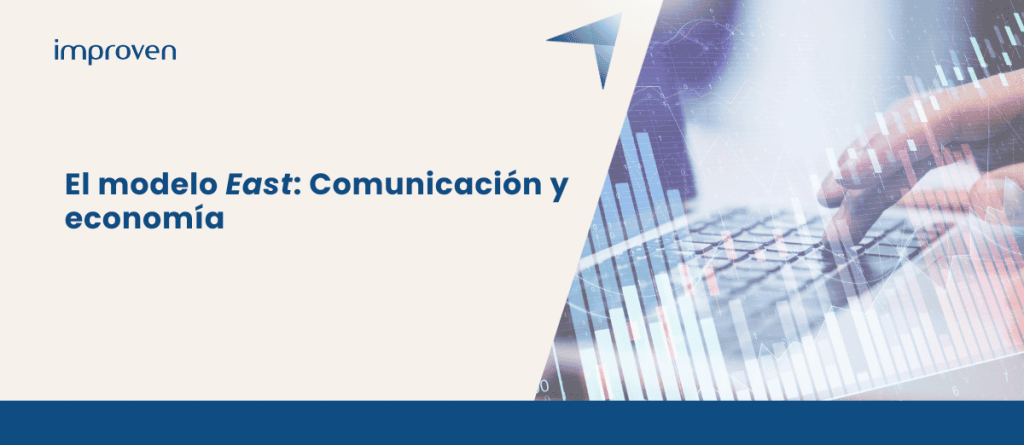 Gráficos de barras - El modelo de Comunicación y economía