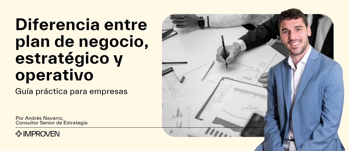 diferencia entre plan de negocio y plan estratégico